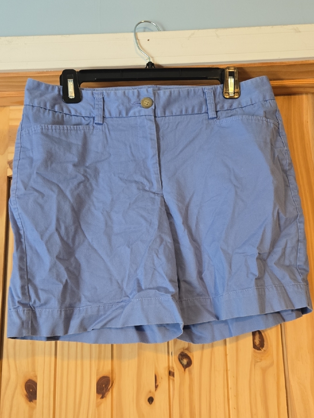 Lands' End Light Blue Cotton Shorts